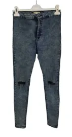 spodnie-jeans-damskie-bershka-38-granatowe