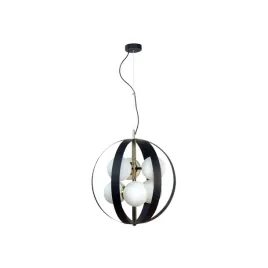 lampa-wiszaca-nowoczesna-czarna-zlota-szklane-biale-kule-6-pkt-zuma-line