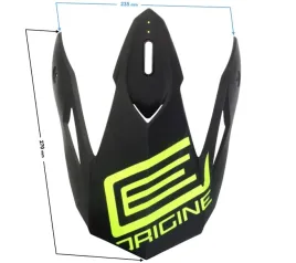daszek-kasku-origine-hero-peak-mx-black-fluo-yellow