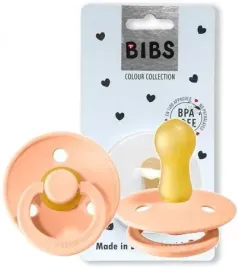 bibs-6m-smoczek-uspakajajacy-colour-peach-sunset