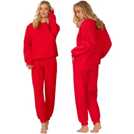 dkaren-rehema-kpl-czerwony-xl-bawelna-dres-komplet-bluza-spodnie