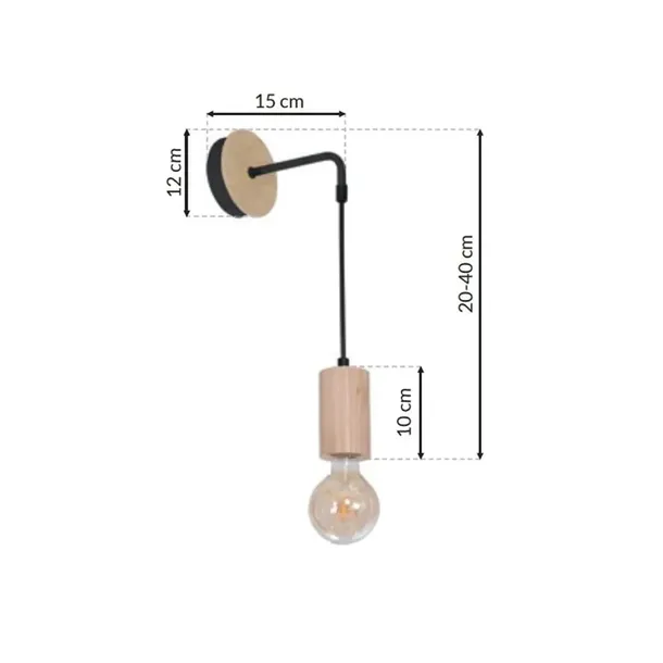 kinkiet-scienny-1x60w-lines-mlp8824-milagro-dlugosc-wysokosc-40-cm