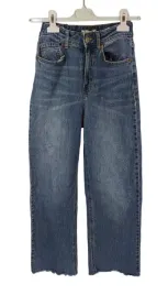 spodnie-jeansowe-damskie-handm-rozmiar-34-niebieskie