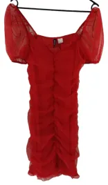 sukienka-handm-rozmiar-s-czerwona