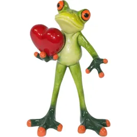 ozdobna-figurka-145-x-95-x-6-cm-stojaca-zaba-z-sercem