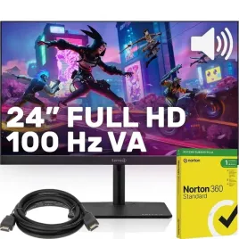 monitor-gamingowy-24-cale-full-hd-va-100hz-glosniki-usb-c-hdmi-norton-360