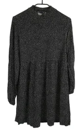 sukienka-czarna-roz-m-pullandbear