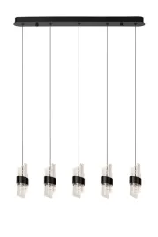 lampa-wiszaca-led-glamour-czarna-podluzna-82-cm-nad-stol-wyspe-5-pkt-lucide