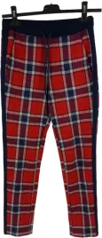 spodnie-damskie-united-colors-of-benetton-xs-czerwone-w-krate
