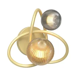 lampa-scienna-zlota-matowa-szklane-ozdobne-kolorowe-kule-2-pkt-zuma-line