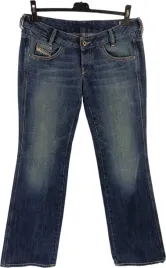 spodnie-jeans-damskie-diesel-rozmiar-30-32-granatowe