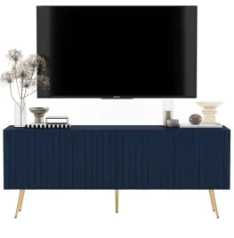szafka-rtv-glamour-pod-telewizor-granatowy-mat-loft-rtv-nogi-zlote-metalowe
