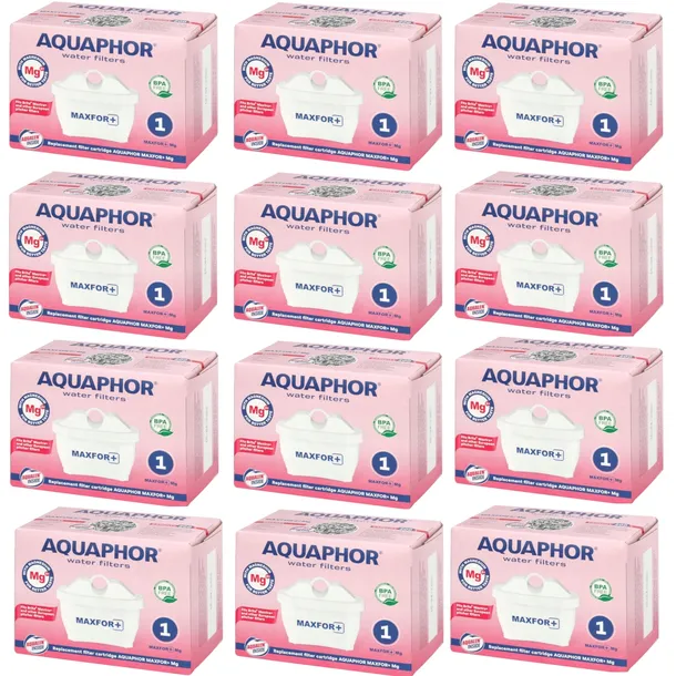 Wkład filtrujący wodę do dzbanka Aquaphor Maxfor + MG 12 szt Filtr do wody