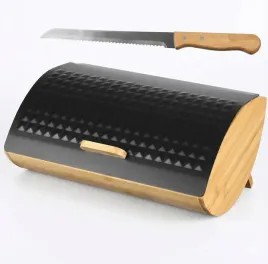 chlebak-bambusowy-z-metalowa-pokrywa-czarny-zestaw-z-nozem-do-chleba