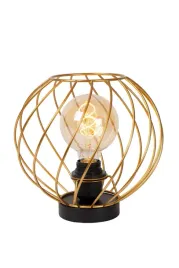 lampa-stolowa-nocna-loft-czarna-zlota-metalowa-druciana-okragla-25cm-lucide