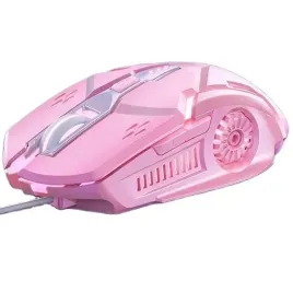 rozowa-mysz-komputerowa-gamingowa-podswietlana