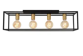 lampa-sufitowa-czarna-zlota-industrialna-prostokatna-80-cm-4-pkt-lucide