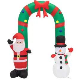 luk-swiateczny-pompowany-led-mikolaj-balwan