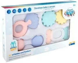 Zdjęcie produktu CANPOL Babies Zestaw Pierwszych Grzechotek Pastel