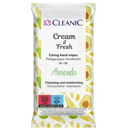 cleanic-pielegnujace-chusteczki-do-rak-cream-and-fresh-avocado-1op-15szt