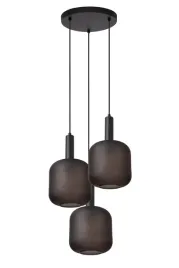 lampa-wiszaca-czarna-z-ciemnymi-szklanymi-kloszami-okragla-3-pkt-lucide