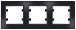 lumina-passion-ramka-3-krotna-szklo-czarny-wl9231