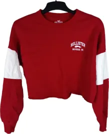 bluza-damska-hollister-rozmiar-s-czerwona