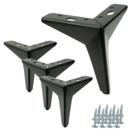 zestaw-4-sztuk-noga-meblowa-gwiazda-czarny-mat-wysokosc-13-cm
