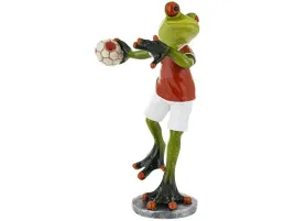 ozdobna-figurka-17-x-105-x-75-cm-zaba-sportowiec-handball