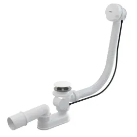 syfon-wannowy-na-pokretlo-korek-automatyczny-bialy-a51bm-alcadrain