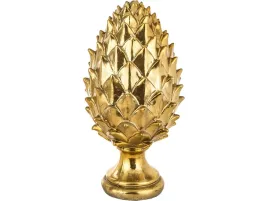 zlota-dekoracyjna-figurka-karczoch-30-x-14-cm