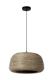 lampa-wiszaca-z-trawy-morskiej-bezowa-czarna-okragla-47-cm-nad-stol-lucide