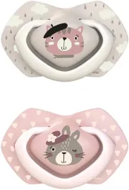 canpol-smoczek-6-18m-bonjour-paris-pink-2-szt