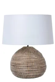 lampa-stolowa-z-trawy-morskiej-brazowa-z-bialym-abazurem-60-cm-lucide