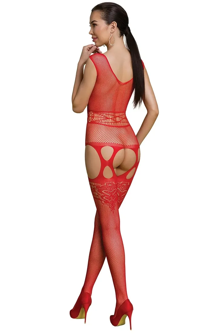 passion-eco-bs014-czerwony-bodystocking-uni