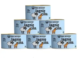 Zdjęcie produktu Karma mokra dla kota PAKA ZWIERZAKA jagnięcina 6x200g