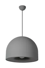 lampa-wiszaca-nowoczesna-szara-okragla-50-cm-do-salonu-nad-stol-lucide