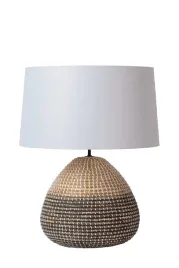 lampa-stolowa-z-trawy-morskiej-brazowa-czarna-z-bialym-abazurem-60cm-lucide