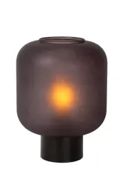 lampa-stolowa-czarna-dymiony-szklany-klosz-nowoczesna-do-sypialni-lucide