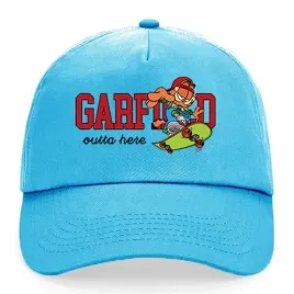czapka-dziecieca-niebieska-na-prezent-urodziny-dla-fana-garfielda-wzory
