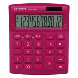 kalkulator-biurowy-citizen-sdc-812-nrpke-12-cyfr-rozowy-procenty