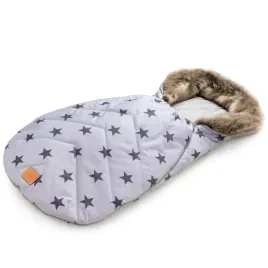 spiworek-do-wozka-gondoli-sanek-zima-stars-winter