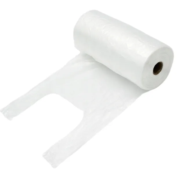 Reklamówki jednorazowe HDPE zrywki na rolce 480 szt. Polskie, atestowane.