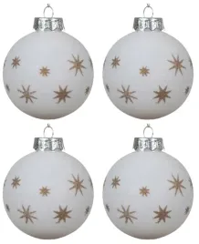 4x-bombka-choinkowa-8cm-biala-brokatowa-w-zlote-gwiazdki-plastikowa