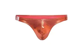 sexy-vinylowe-pomaranczoiwe-stringi-vinyl-xl