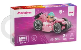 marioinex-waffle-mini-samochody-race-car-megan-50-el-pink-wyscigi-2w1