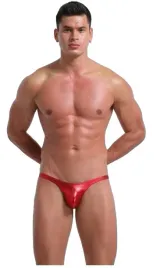 sexy-czerwone-meskie-vinylowe-stringi-xl