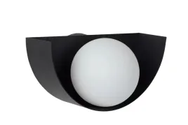 lampa-scienna-kinkiet-czarny-polokragly-szklana-biala-kula-do-salonu-lucide