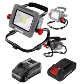 lampa-akumulatorowa-led-18v-bateria-4ah-ladowarka-graphite