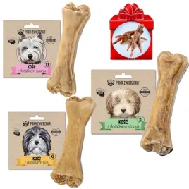 Zdjęcie produktu Paka zwierzaka kość 3x 17cm XL żwacz koza struś